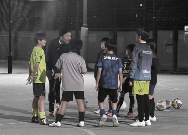 小野正朋コーチと生徒たち